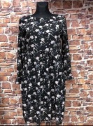 Sukienka w kwiaty biust 110 krótka