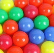 Kolorowe piłeczki dla dzieci do suchego basenu 100 szt 