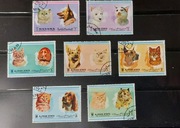 !!! MANAMA  KOTY I PSY 7szt... KOMPLETNA_SERIA...KASOWANE*!!!