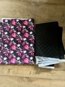 Tkanina wodoodporna na torebkę czaszki z kwiatami plus druga Wodoodporna  