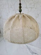 Lata 60-te koronkowa delikatna romantyczna lampa żyrandol 