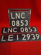 Kolekcjonerskie tablice rejestracyjne