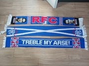 Zestaw 3x szalik Glasgow Rangers FC - Szkocja, kibic, szal piłkarski 