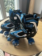 Wrotki Nattork dla dzieci – regulowane, z podświetlanymi kółkami