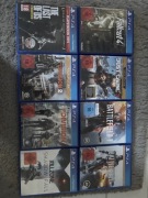 Zestaw 8 gier na play station 4