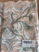 ARTABLE Bieżnik o kolorze zielonym ze złotymi wzorami 32 x 120 cm