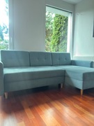 Narożnik rozkładany z funkcją spania 