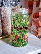 Kubek świąteczny Christmas Glow 350 ml, Handmade, Brokat, Prezent