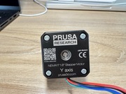 Silniki krokowy osi Y Prusa i3 wraz z zębatką