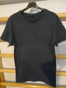 NIKE  t-shirt _ czarny sportowy _ z logo _ r. 152 