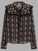 Bluzka koszula H&M rozm. 36 koronka kokardka