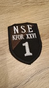 Naszywka NSE KFOR