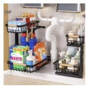 Kosz Cargo Pod Zlew Wysuwane Półki 2 Poziomy