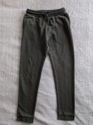 Zielone khaki spodnie dresowe dresy Matalan 140