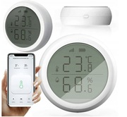 Czujnik Temperatury i Wilgotności ZigBee TUYA LCD Smart Life Dom Higrometr