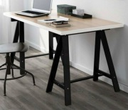 Biurko/stół IKEA Linnmon z nogami typu kozioł Oddvald
