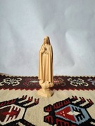 Matka boska maryja figurka włochy unikat beżowa dewocjonalia vintage