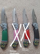 1-częściowy taktyczny składany nóż- 2 kolory.