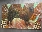 Pies z kluczem obraz 