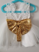 ŚLICZNA UROCZA ELEGANCKA SUKIENKA DZIEWCZĘCA 