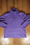 Polar Mountain Warehouse r. 44 damski fioletowy z golfem bluza poliester 
