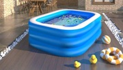 Basen dmuchany duży 180