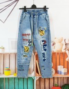 SPODNIE DŻINSOWE DLA DZIEWCZYNKI R:140-146CM