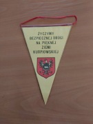 Proporczyk PRL ziemia kurpiowska 