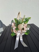 Stroik do koszyczka, gotowa dekoracja koszyczka