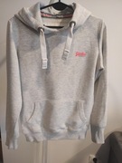 Bluza damska Superdry Orange – biała White Marble, miękka, stylowa, casual