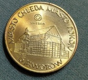 6 Jaworów Miasto chleba i pokoju 2010 moneta zastępcza 