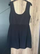 Nowy czarny krótki kombinezon PrettyLittleThing 44/2XL