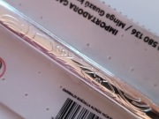 Bombilla alpaka Garibaldi 19 cm z Paragwaju (grawerowana)