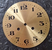 Tarcza starego zegara