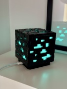 Lampka Minecraft 3D RGB