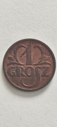 1 gr grosz 1939 mennicza st. 1