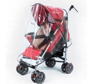 Folia przeciwdeszczowa na wózek dziecięcy spacerówka zabezpieczenie