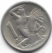 Czechosłowacja 1 kor.1946