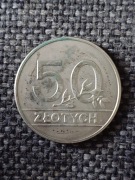MONETA 50 ZŁ 1990