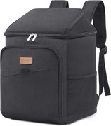 Plecak termiczny chłodzący lekki czarny na piknik plażę kemping nowy 