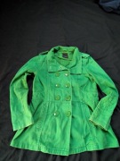 Płaszczyk zielony bawełna Vero Moda