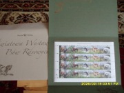 Arkusik znaczków 4126-4130. Wydany na Wystawie Psów Rasowych 2006 rok