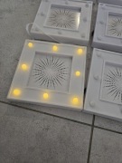 9 x ramka Led na zdjęcia 11,5x11,5cm   (18x18cm)