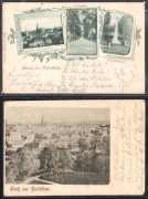 PACZKÓW Patschkau  1898  zestaw 2 karty