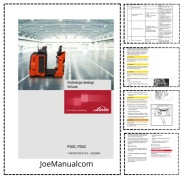Linde P30C P50C Forklift Operation Manual PL Instrukcja obsługi