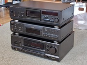 Technics Amplituner SA-GX690 Compact Disc SL-PS770A Deck RS-AZ6 jak NOWY