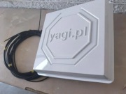 Yagi Antena zewnętrzna LTE MIMO 4x4 Premium 10-15dBi 4G/5G 700-5000mhz