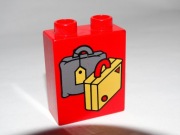 LEGO Duplo Klocek tematyczny walizki