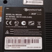Packard Bell an Acer brand No MS2384