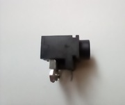 Gniazdo mini Jack 3,5mm kątowe stereo do druku na panel THT